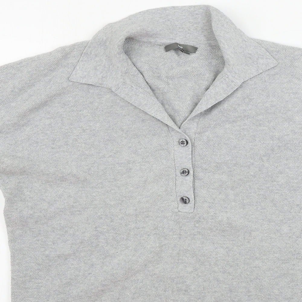 Gap  Womens Grey   Basic Polo Size S