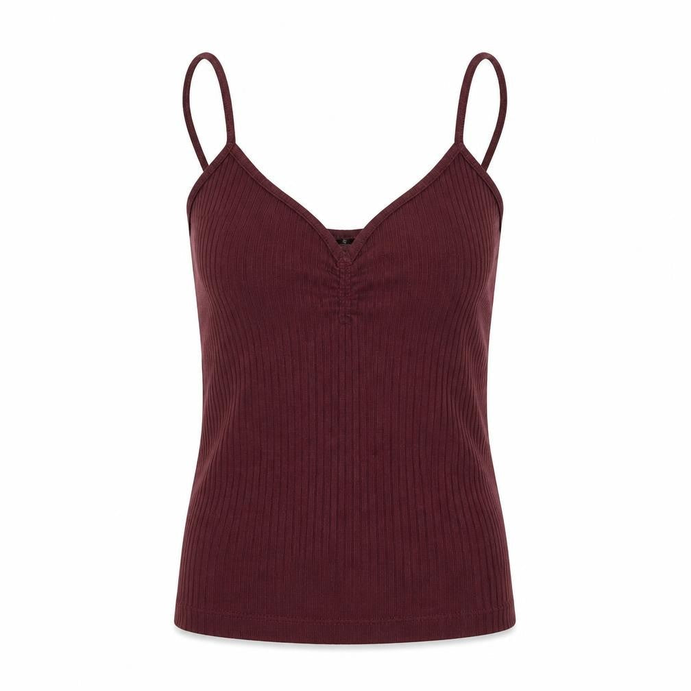 Topshop  Womens Brown   Basic Tank Size 6