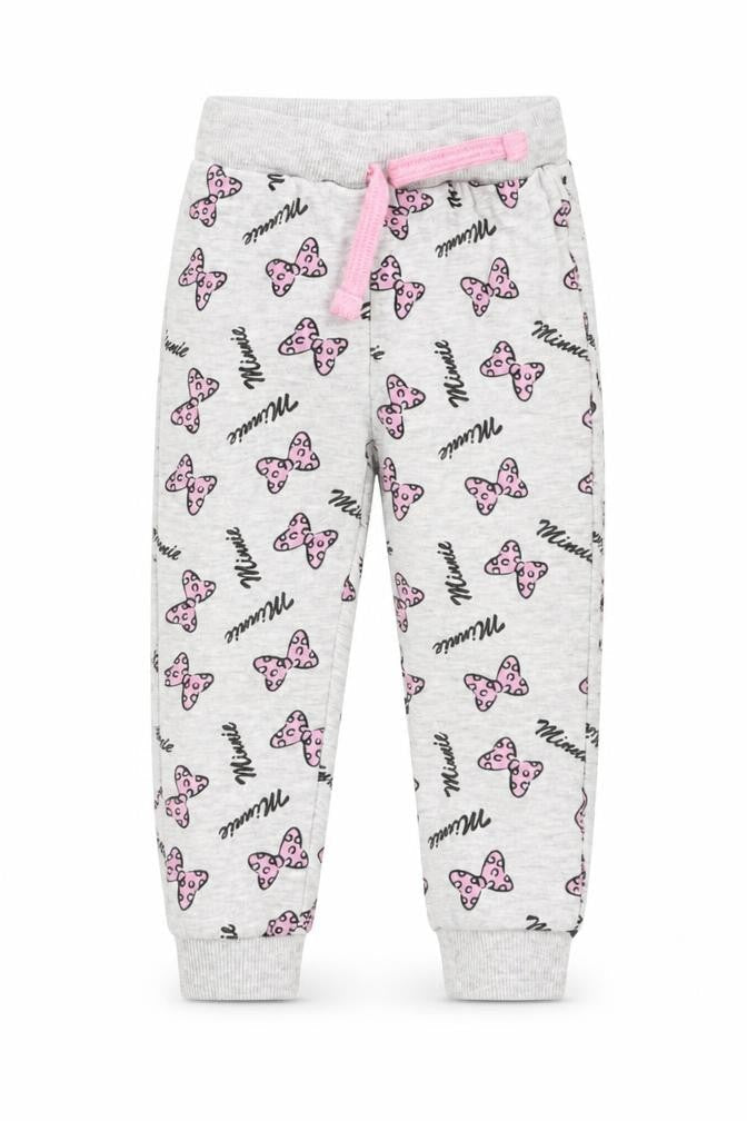 Disney Baby Girls Grey   Sweatpants Trousers Size 2 Years - Minnie Mouse