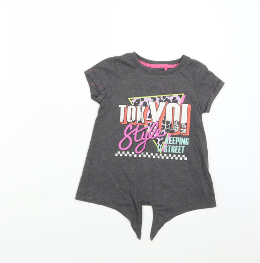 NEXT Boys Grey   Basic T-Shirt Size 5 Years  - Tokyo