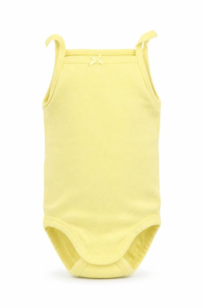 H&M Baby Yellow   Babygrow One-Piece Size 3-6 Months  - Organic Cotton