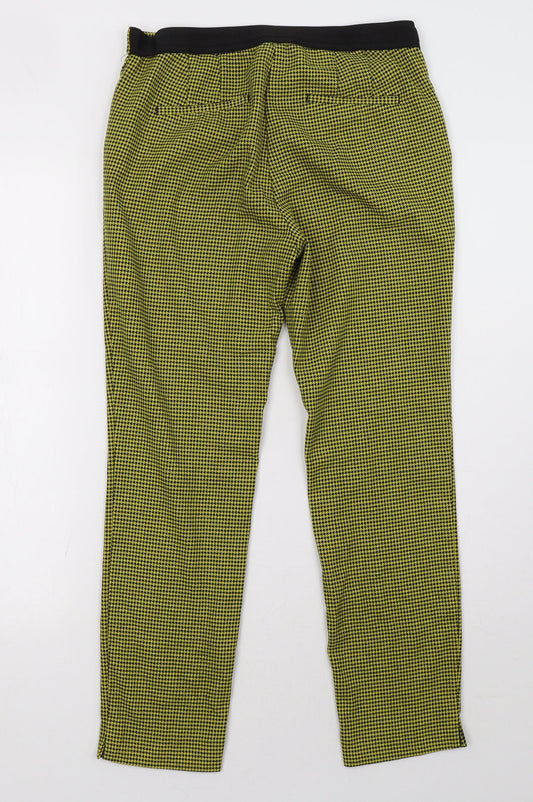 Preworn Womens Yellow   Trousers  Size 8 L28 in