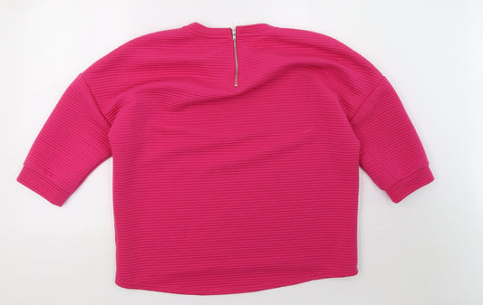 George Womens Pink   Pullover Sweatshirt Size 16