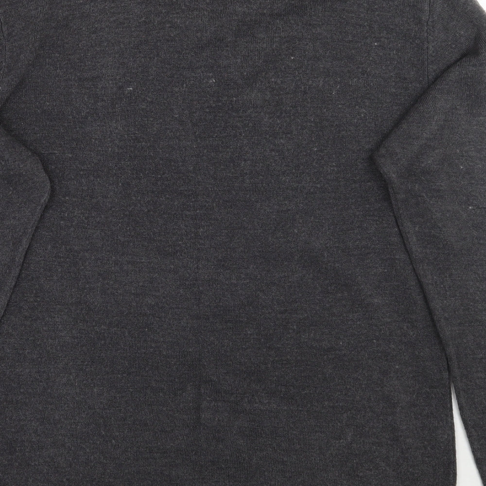 Easy Mens Brown   Pullover Jumper Size M