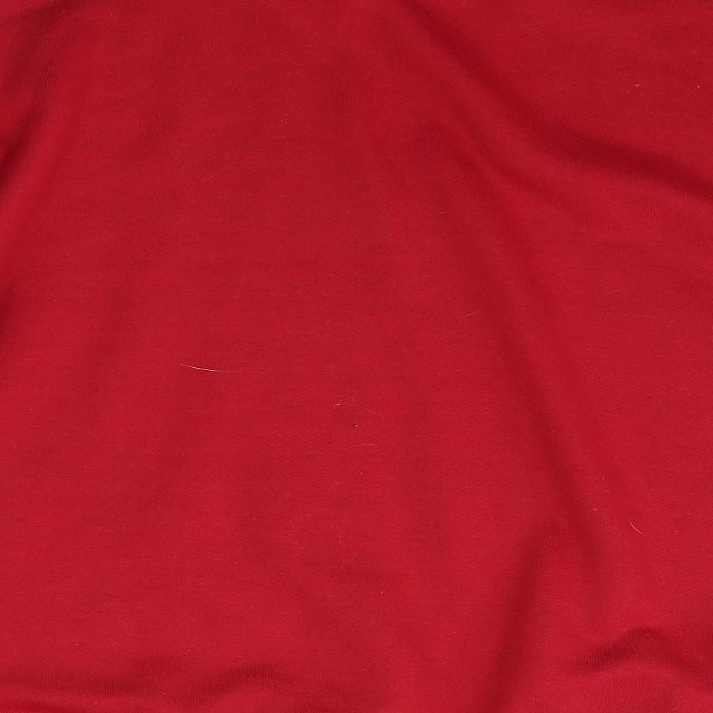 Yoins Womens Red   Pullover Jumper Size M