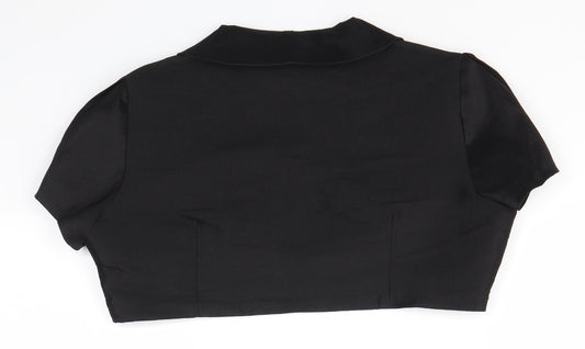 blackbutterfly Womens Black   Cardigan Jumper Size 12