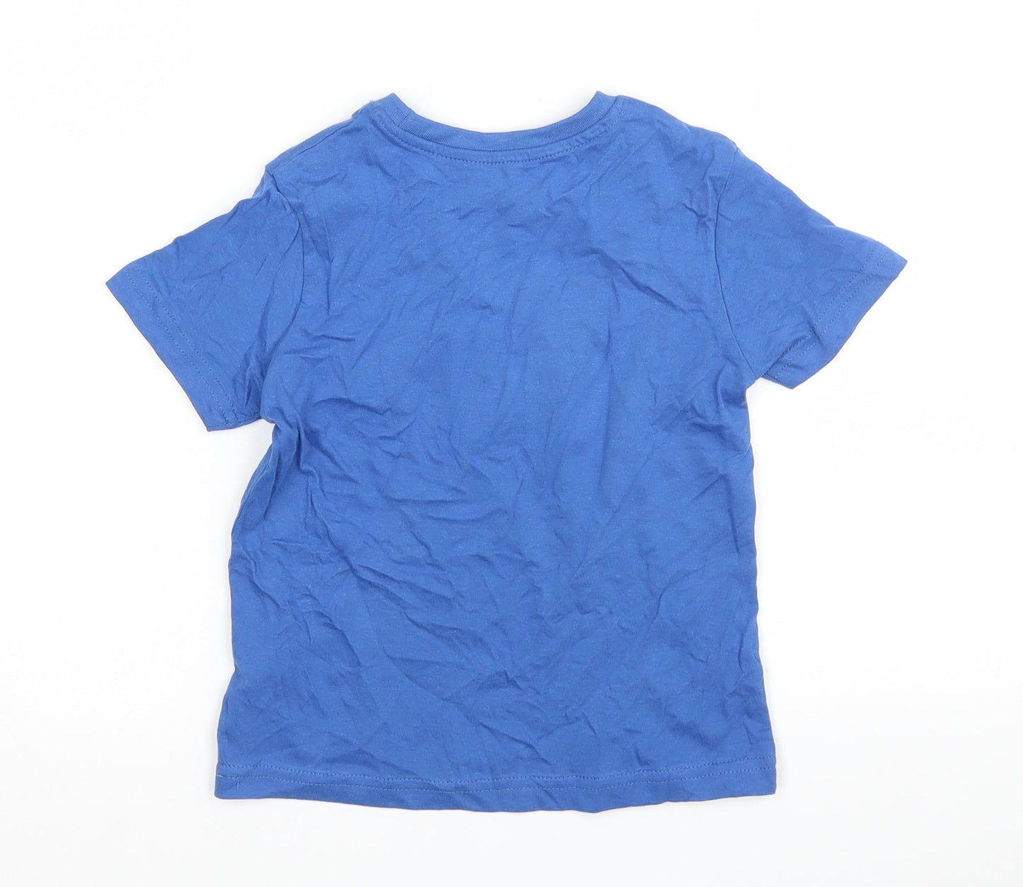 Primark Boys Black   Basic T-Shirt Size 3-4 Years  - Monster