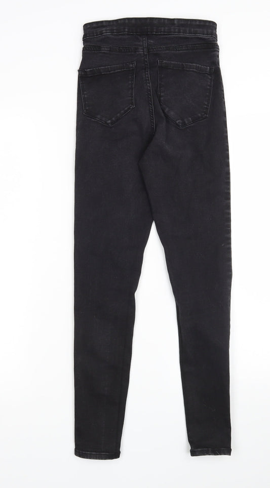 Denim Co Womens Black   Skinny Jeans Size 10 L28 in