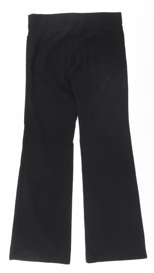 Karlo Ruicci Womens Black   Trousers  Size 10 L30 in