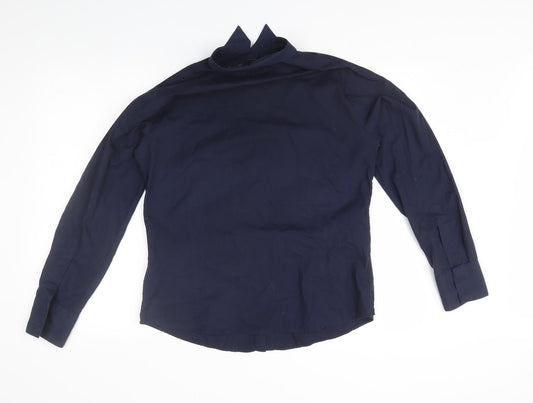 Premier Womens Blue   Basic Button-Up Size 12