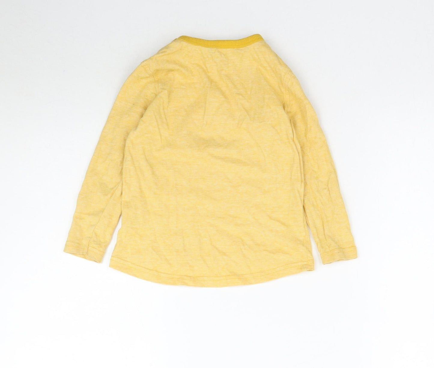 George Boys Yellow   Basic T-Shirt Size 2-3 Years