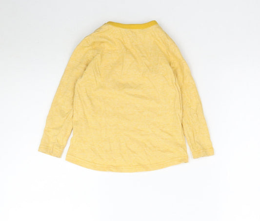 George Boys Yellow   Basic T-Shirt Size 2-3 Years