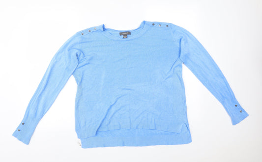 Primark Womens Blue   Pullover Sweatshirt Size L