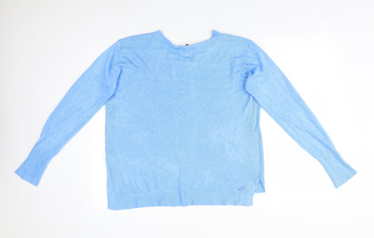 Primark Womens Blue   Pullover Sweatshirt Size L