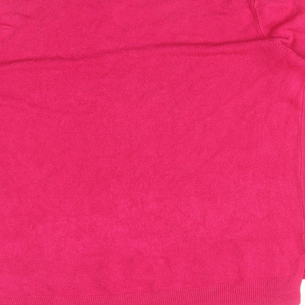 Primark Womens Pink   Pullover Sweatshirt Size S