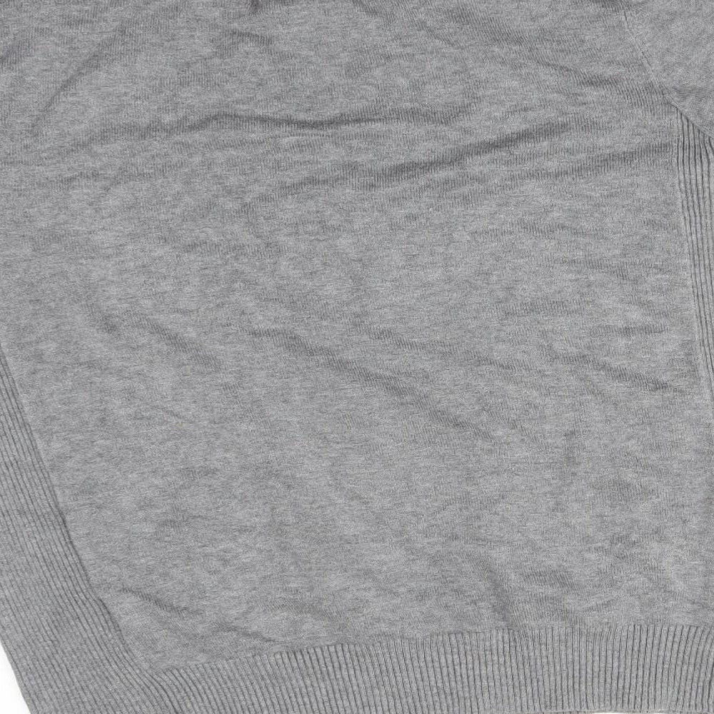 JOSEPHA Womens Grey   Basic T-Shirt Size M