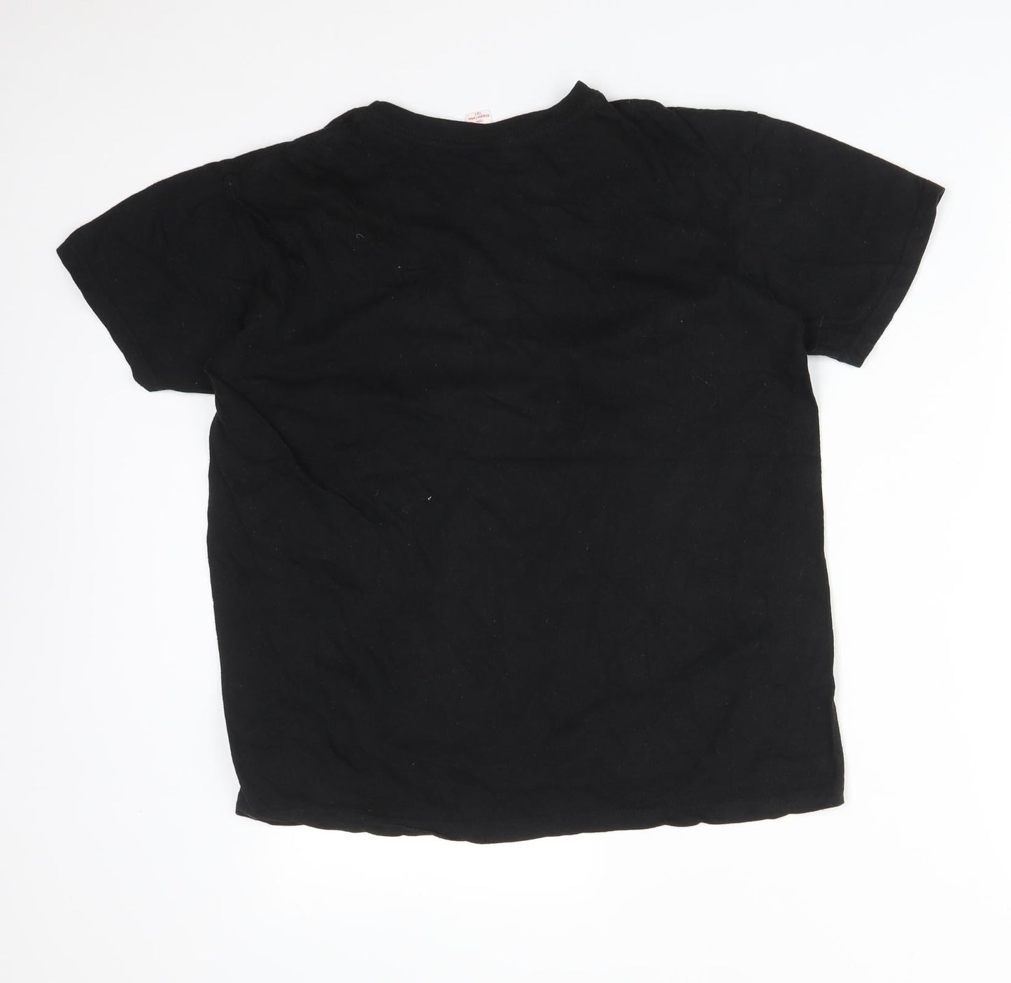 Club Womens Black   Basic T-Shirt Size M  - LA.