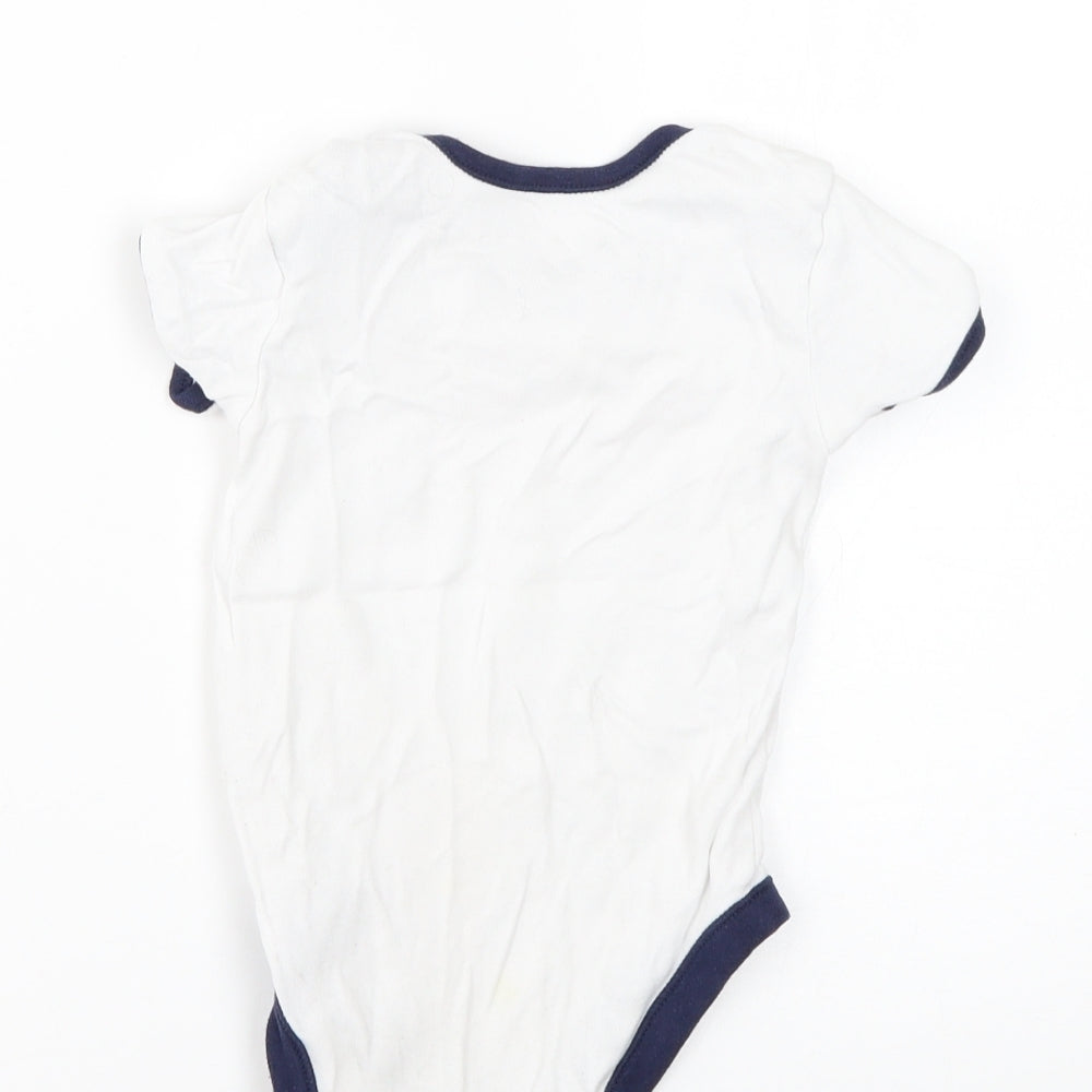 George Baby White   Babygrow One-Piece Size 18-24 Months