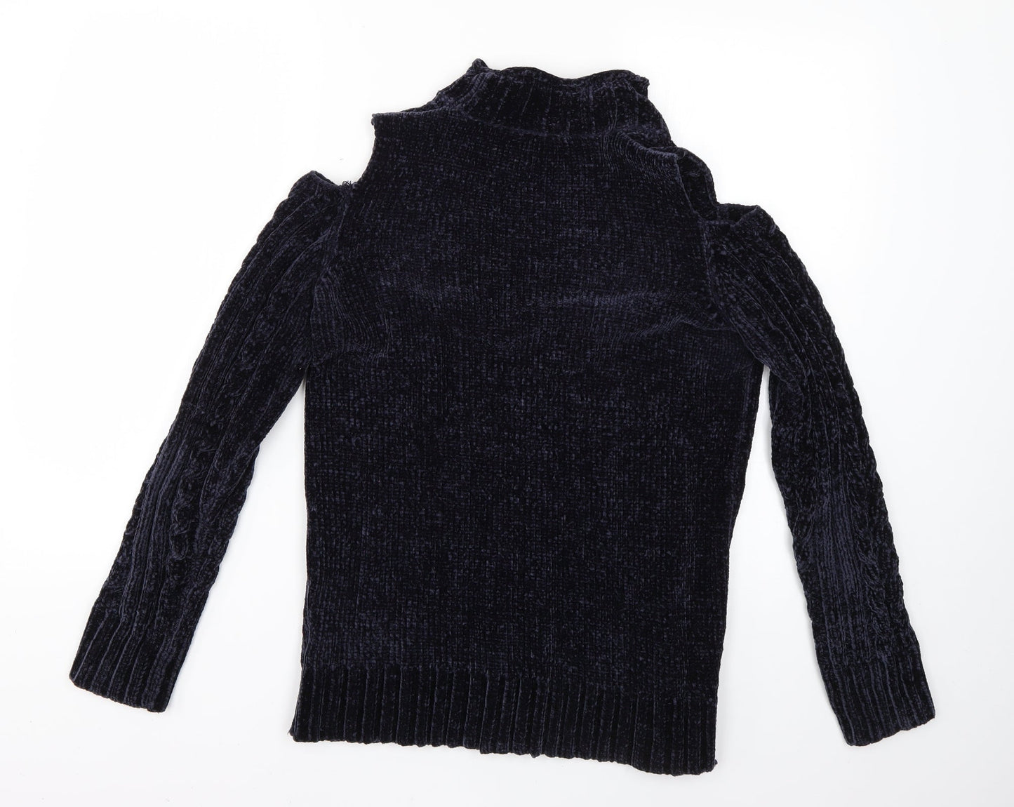 Dorothy Perkins Womens Blue   Pullover Jumper Size 10