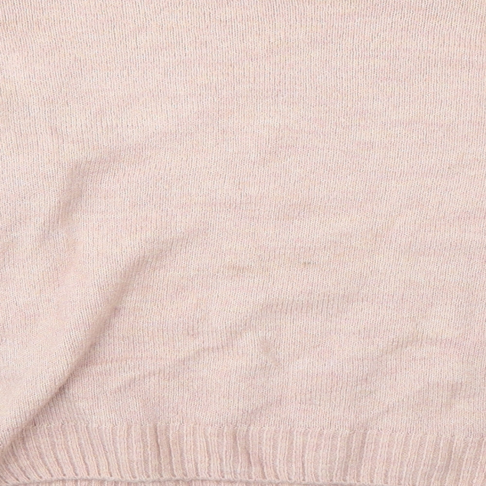 M&Co Womens Pink   Pullover Jumper Size 16