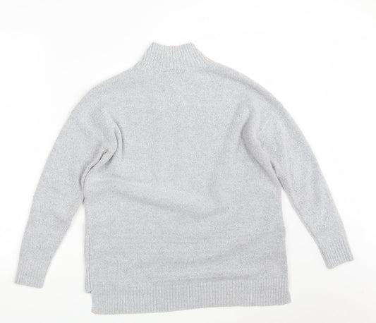 Oasis Womens Grey  Knit Pullover Jumper Size XS