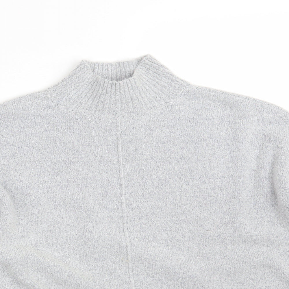 Oasis Womens Grey  Knit Pullover Jumper Size XS