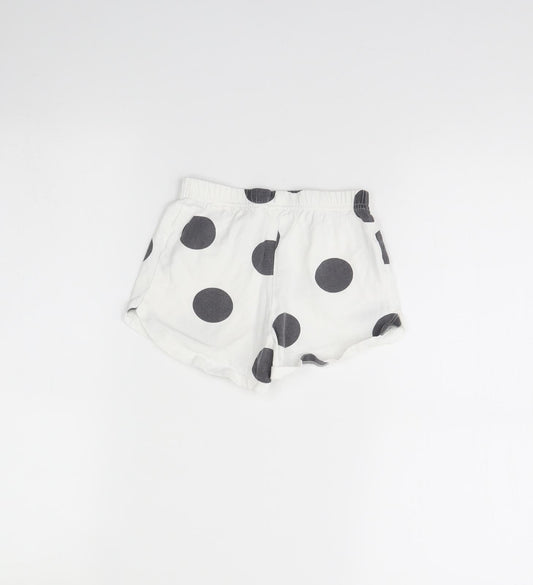 George Girls White Spotted  Cami Pyjama Pants Size 3 Years