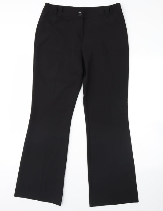 Preworn Womens Black   Dress Pants Trousers Size 34 in L30 in
