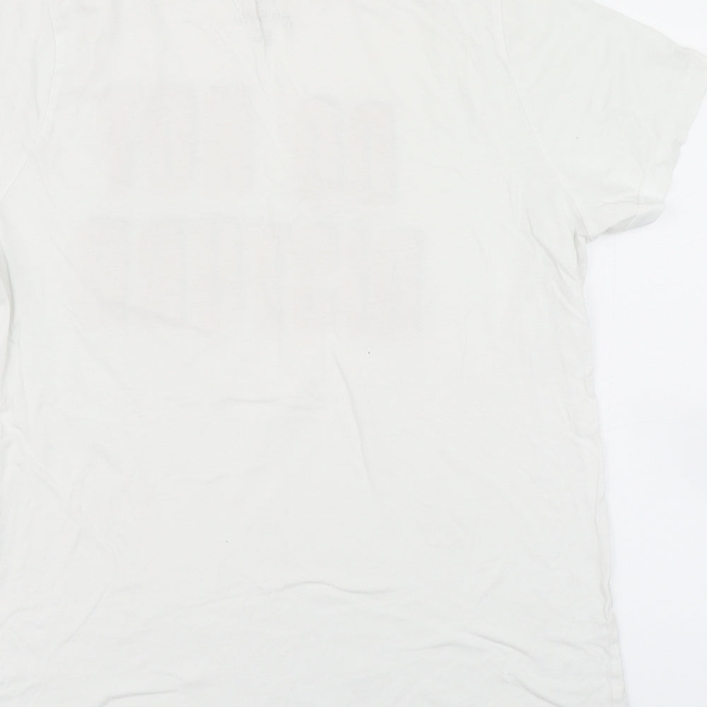 F&F Boys White   Basic T-Shirt Size 13-14 Years