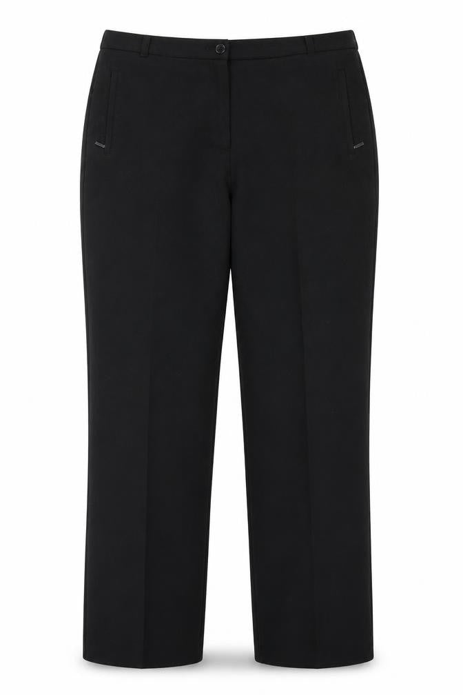 M&S Womens Black   Dress Pants Trousers Size 12 L28 in