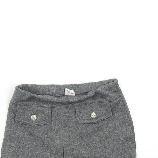 Adams Girls Grey   A-Line Skirt Size 4 Years