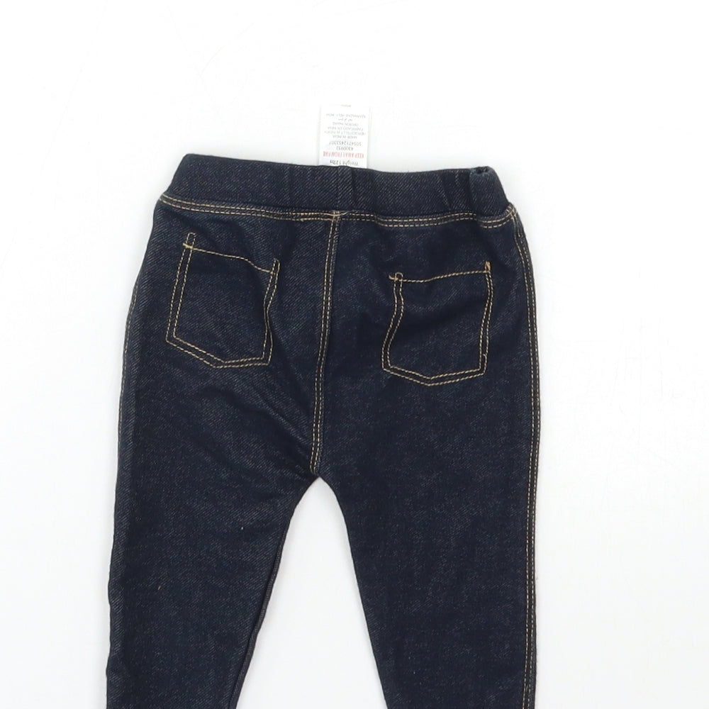 lullaby Baby Beige  Denim Pedal Pusher Jeans Size 0-3 Months