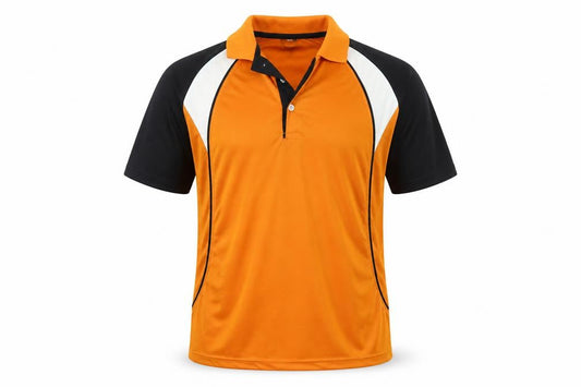 na internation Mens Orange    Polo Size L