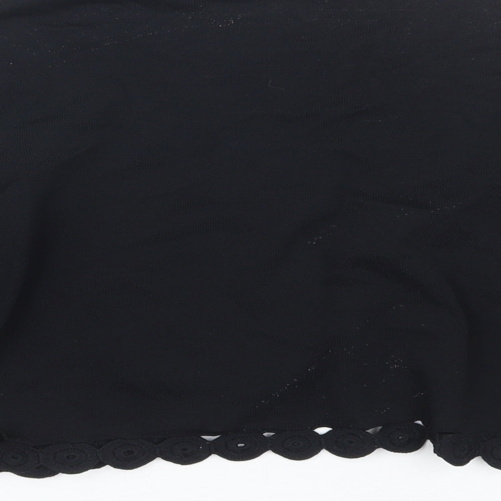 Wallis Womens Black   Cape Jumper Size 20