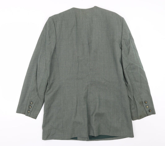 Vityella Womens Green Polka Dot  Jacket Suit Size 14