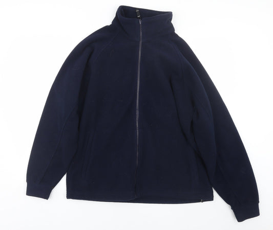 Regetta Womens Blue   Full Zip Sweatshirt Size S