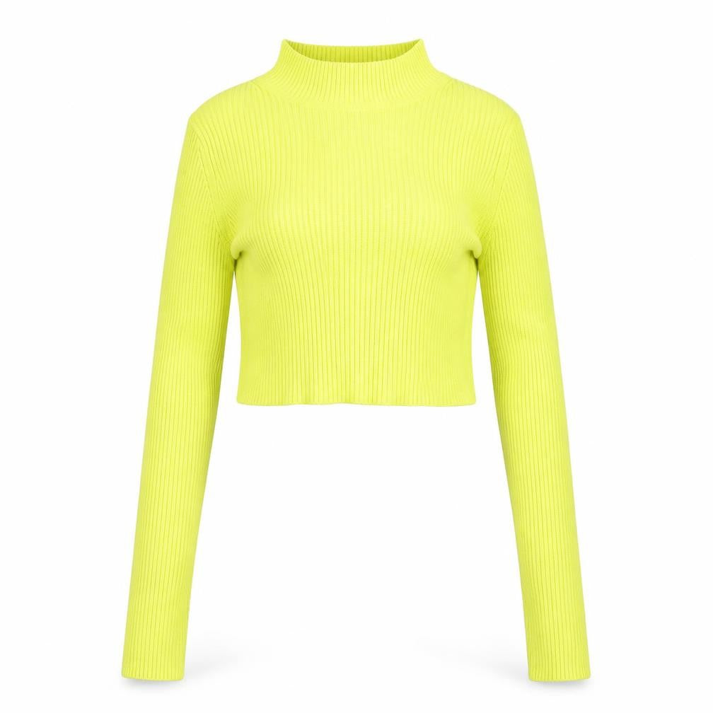 Select Womens Yellow   Basic T-Shirt Size 6