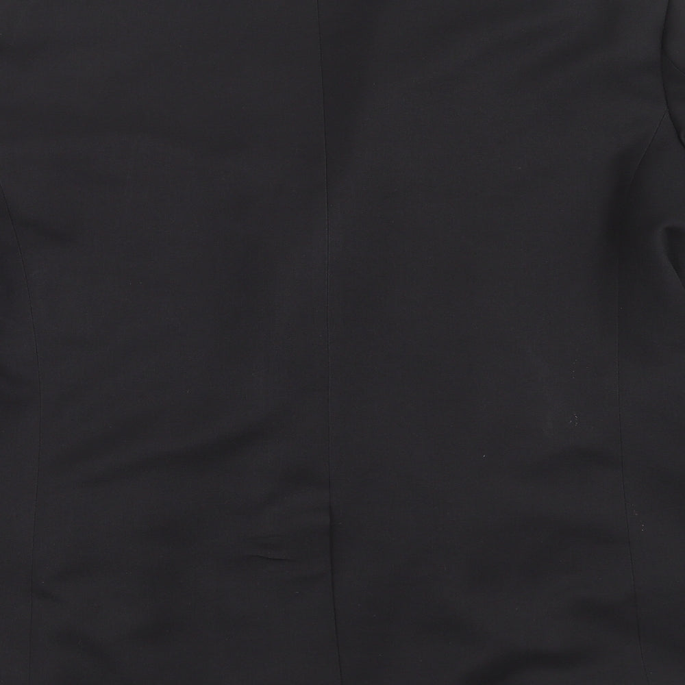 Preworn Mens Black   Jacket Suit Jacket Size 42