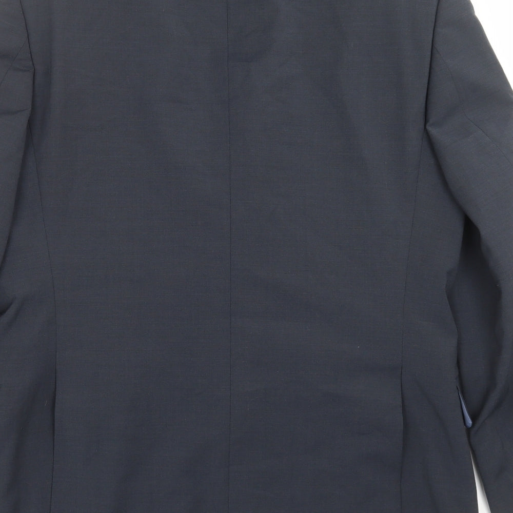 Blazer Mens Blue   Jacket Suit Jacket Size 38