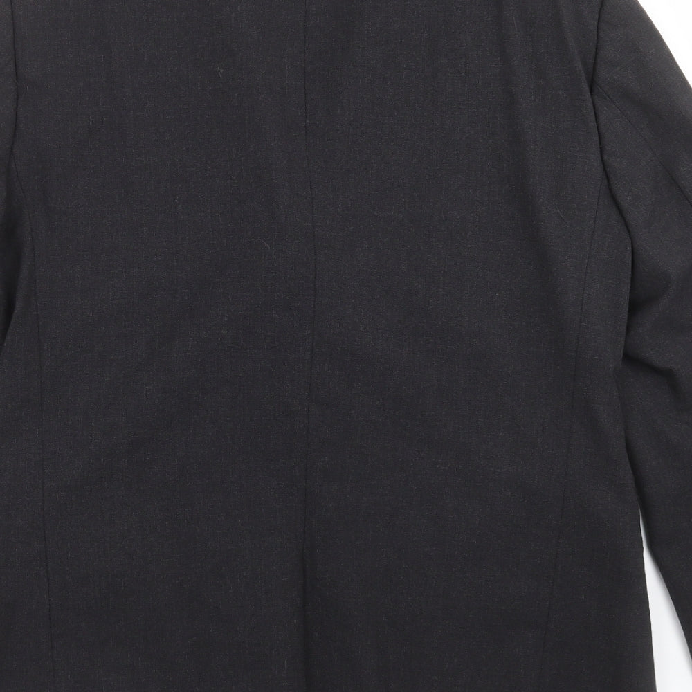 Preworn Mens Grey   Jacket Suit Jacket Size 40