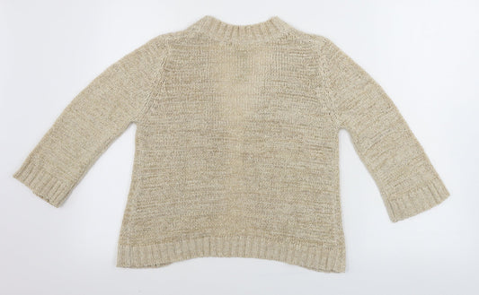 EVIE       Womens Beige   Cardigan Jumper Size 10