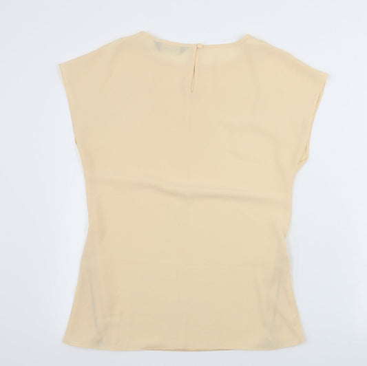 Dorothy Perkins  Womens Beige   Basic T-Shirt Size 6