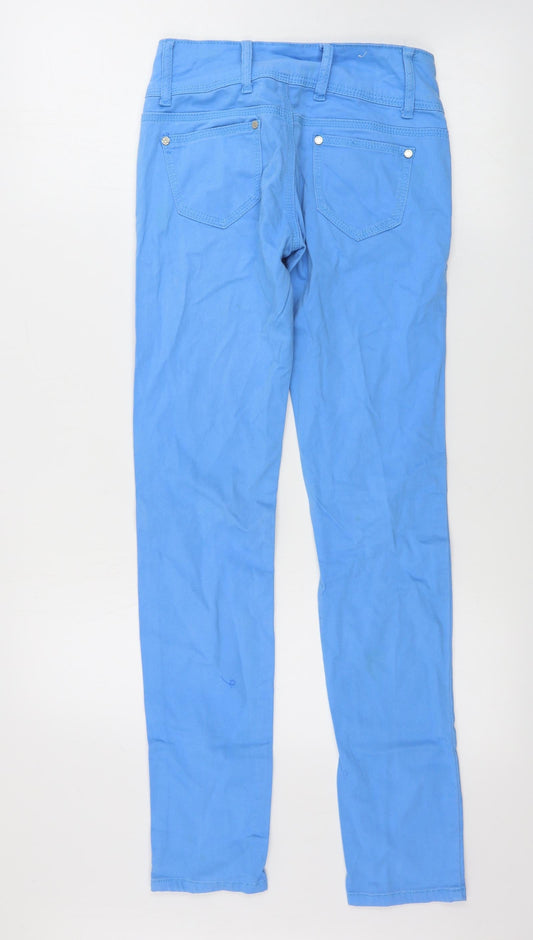 155 Womens Black   Skinny Jeans Size 8 L28 in