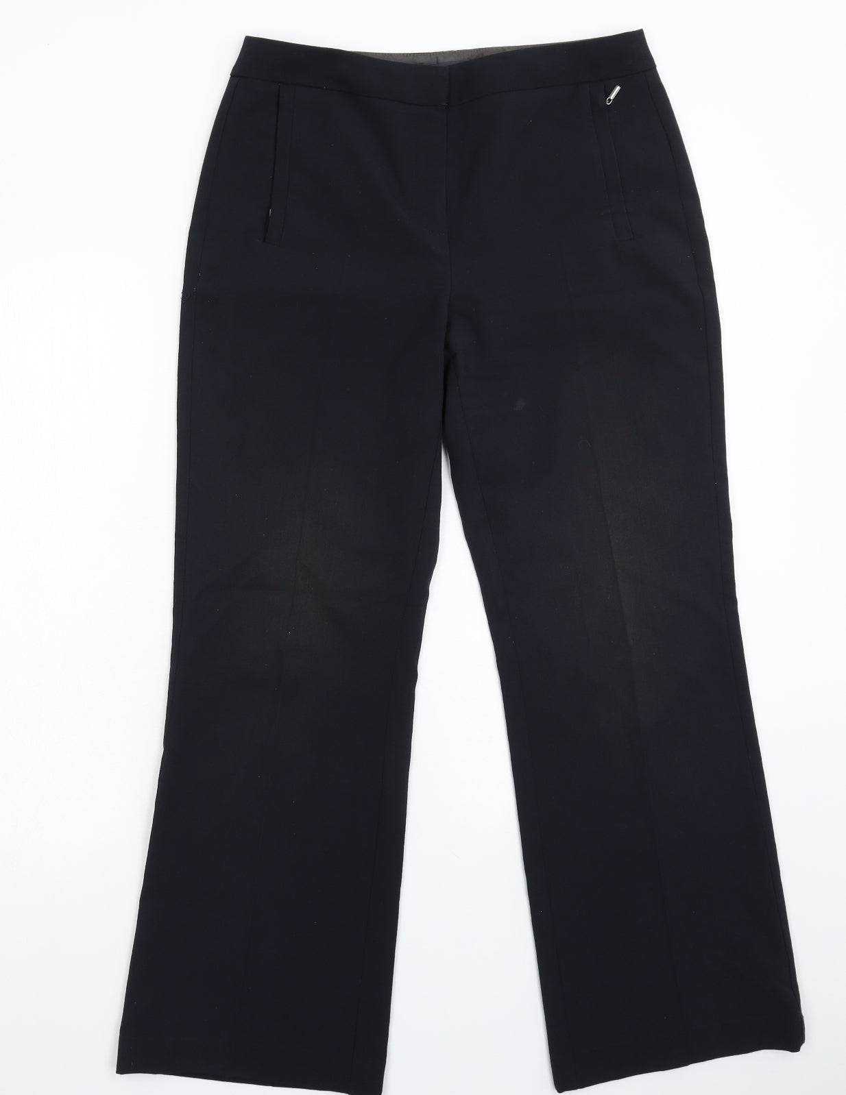 Marks and Spencer Womens Blue   Dress Pants Trousers Size 12 L30 in