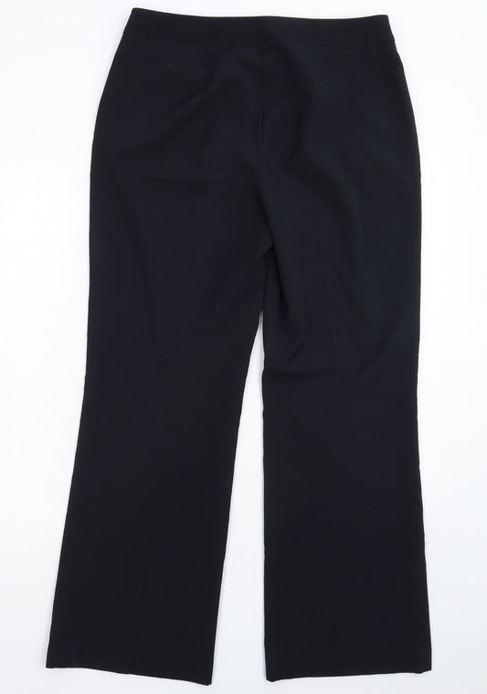 Marks and Spencer Womens Blue   Dress Pants Trousers Size 12 L30 in