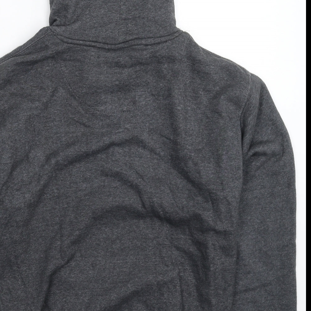 Pacific Mens Grey   Pullover Hoodie Size S