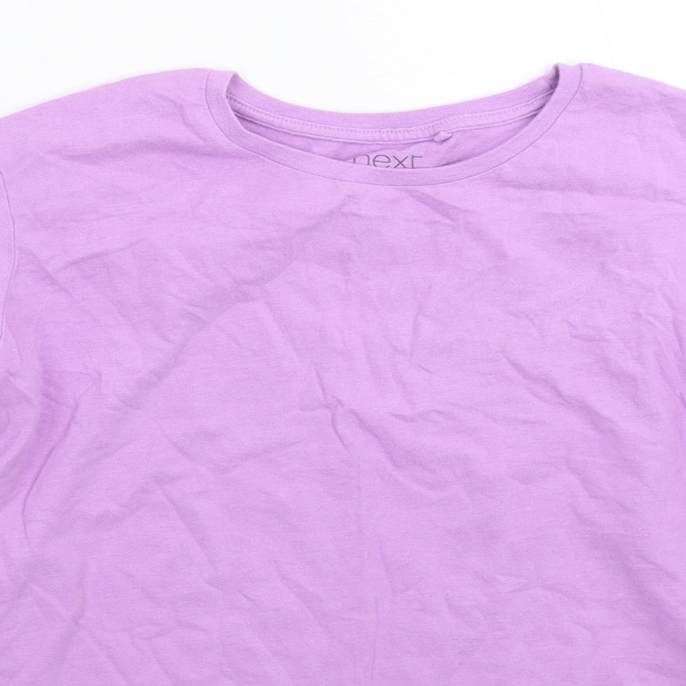 NEXT Girls Pink   Basic T-Shirt Size 12 Years