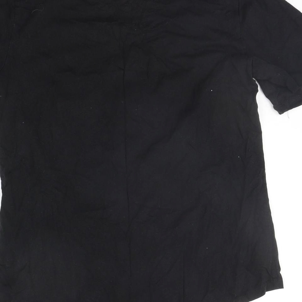 Preworn Womens Black   Basic T-Shirt Size S