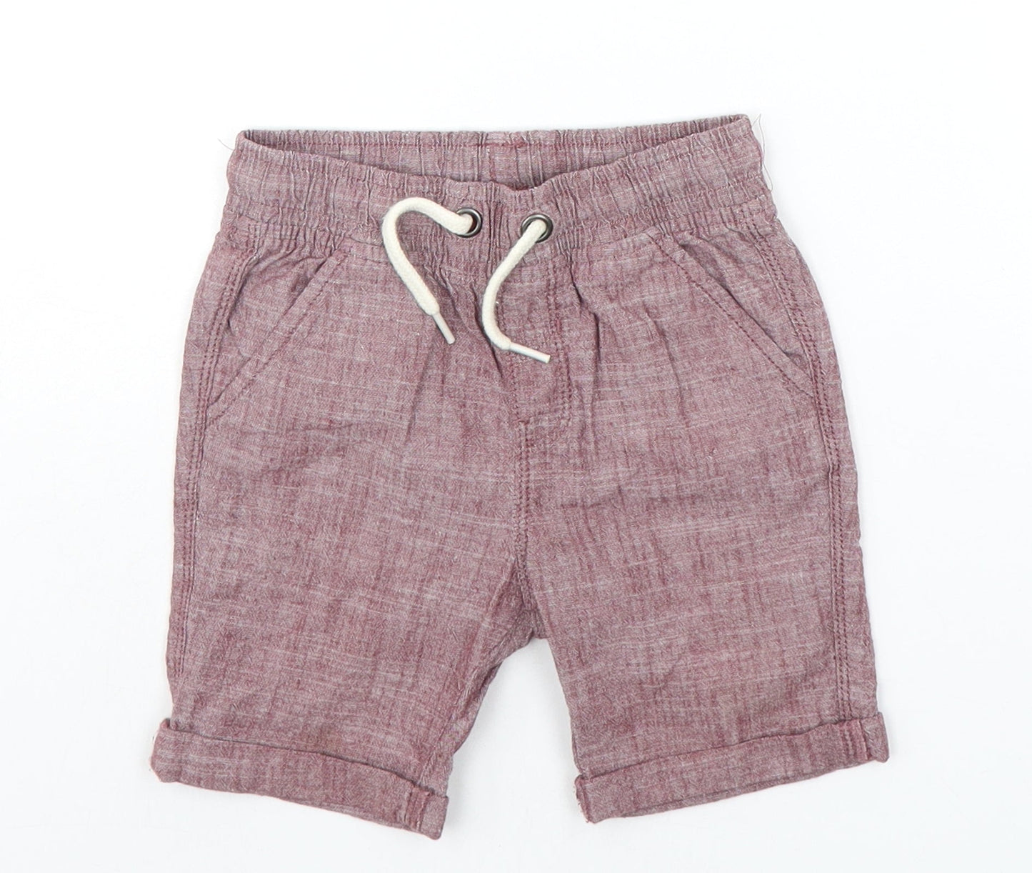 TU Girls Red   Chino Shorts Size 2-3 Years
