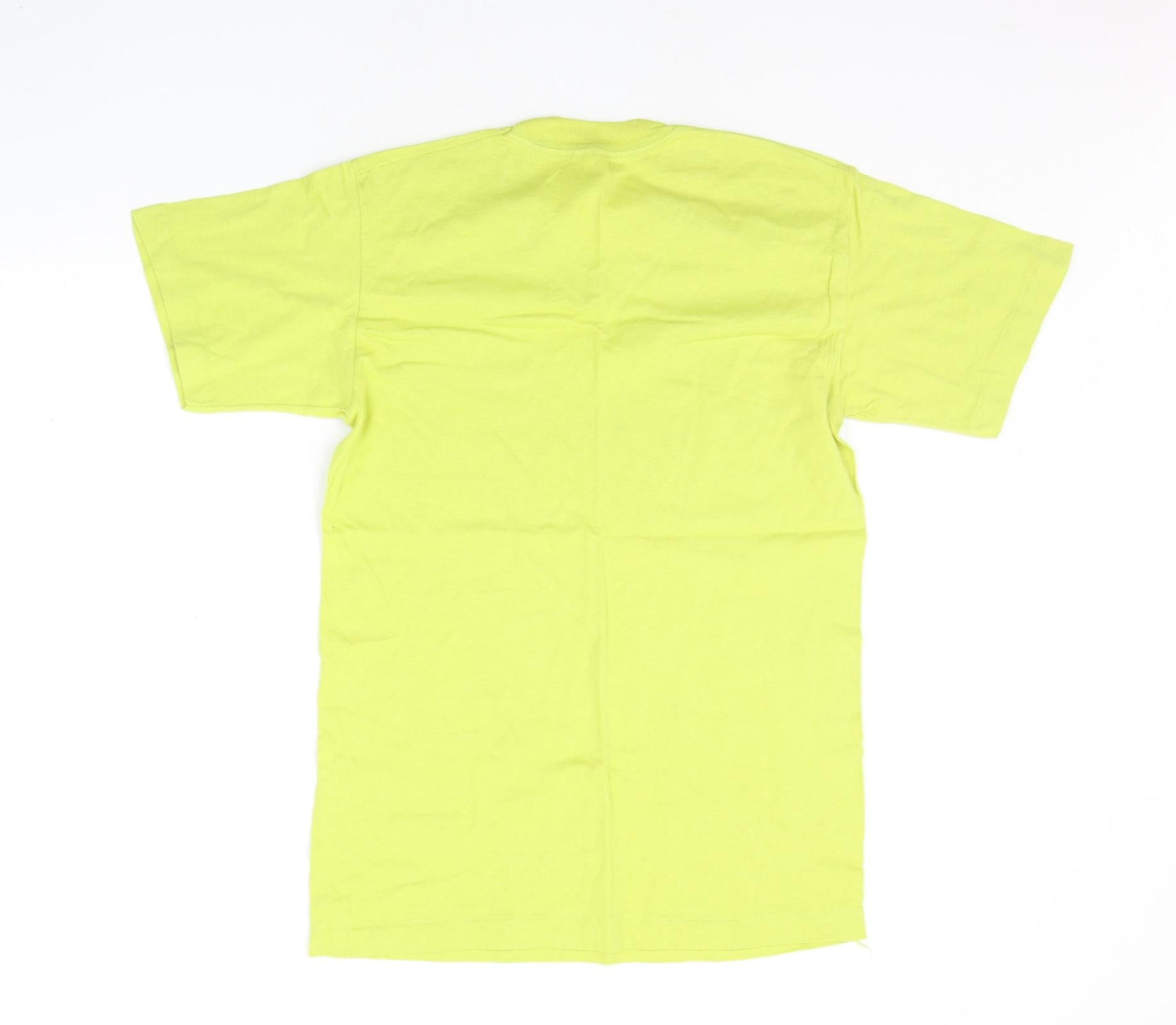 Fruit of the Loom Mens Yellow    T-Shirt Size M
